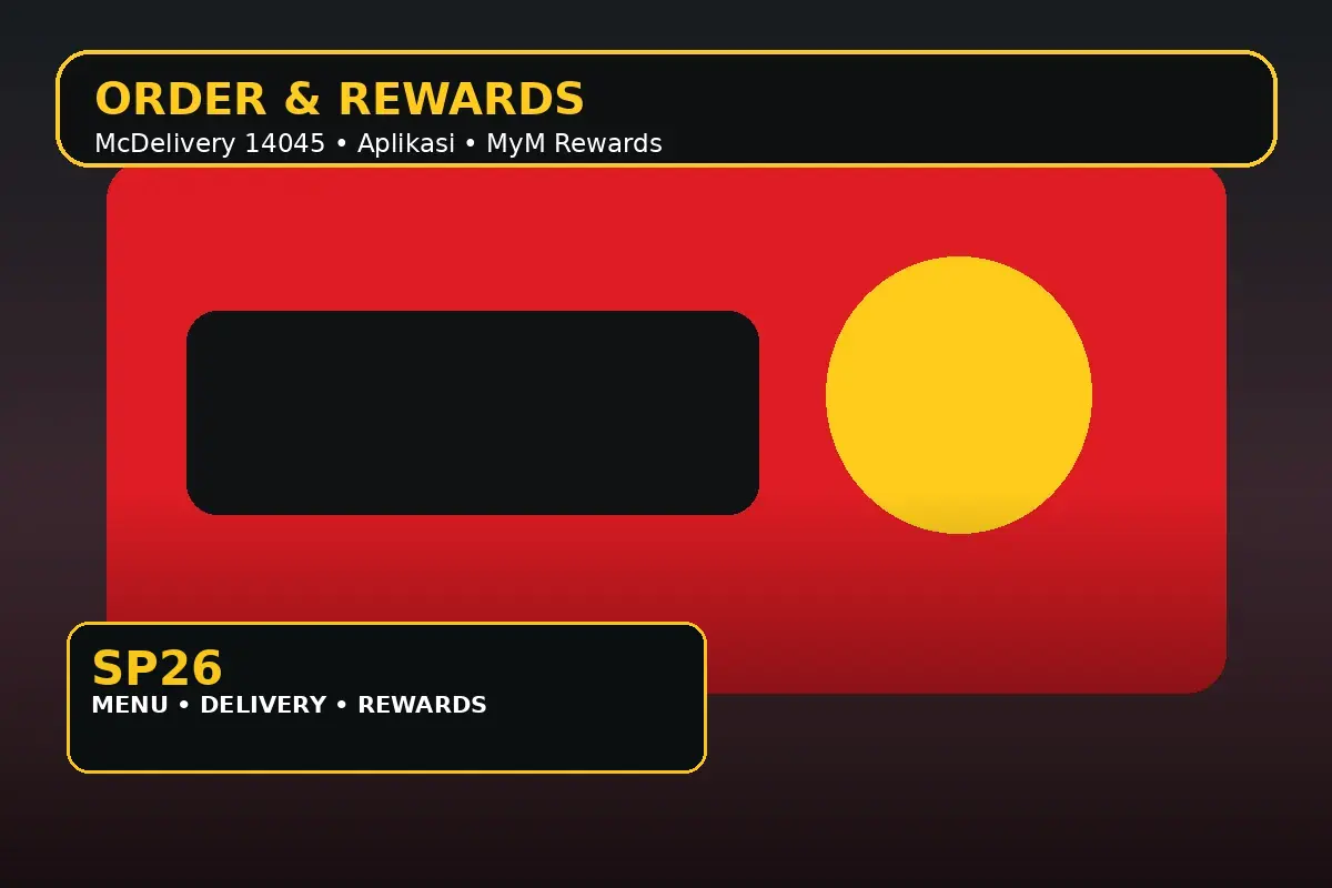 Akses promo aplikasi, MyM Rewards, dan McDelivery untuk S. Parman
